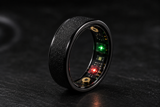 Bague Connectée Kerzio™ – Santé, Sommeil & Activité 24h/24